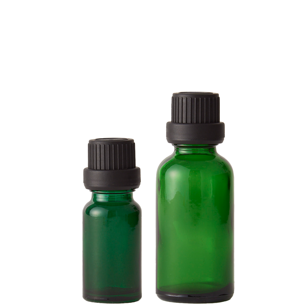 イギリス製グリーン遮光瓶(ドロッパー付き)
